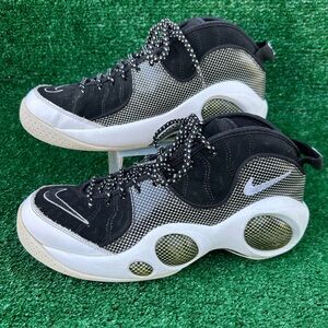 Size 8 Nike Air Zoom Flight 95 Black Metallic Silver 806404 001 Mens Shoes